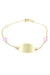 Bracelet GOURMETTE BÉBÉ MAILLE MARINE 58 Facettes 032541