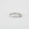 Bague 52 Bague solitaire Or blanc Diamants 0.50ct 58 Facettes