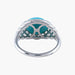 Ring Turquoise Ring Diamonds 58 Facettes