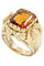 Bague BAGUE ORNEMENTALE CITRINE DE MADÈRE 58 Facettes 046551