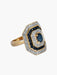 Bague Bague Vintage saphirs et diamants 58 Facettes