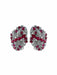 Earrings Ruby and Diamond Earrings 58 Facettes