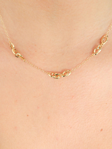 Collier COLLIER CHAINE "TRIO" 58 Facettes CO1006