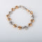 Bracelet Bracelet en or blanc et jaune Diamants 58 Facettes