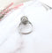 Bague 61.5 Bague Ancienne Diamants Or Blanc 58 Facettes AA 1552