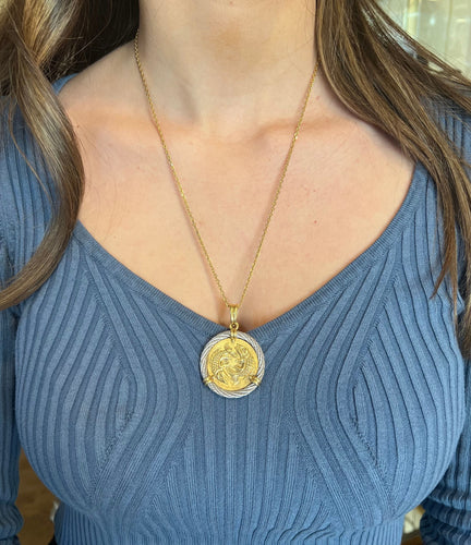 Pendentif Fred - Pendentif Force 10 Poisson en Or Jaune 58 Facettes BS177