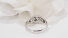 Ring 64 Solitaire ring in white gold and diamond 58 Facettes 32196
