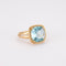 Bague 62 Bague Cocktail Topaze bleue 58 Facettes