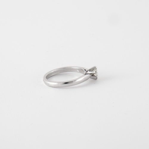 Bague 52 Bague Solitaire Diamant 0.45ct 58 Facettes