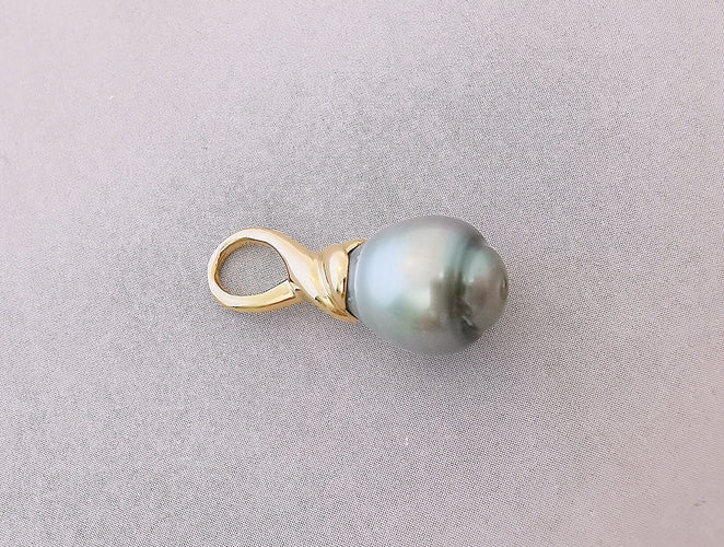 Pendentif Pendentif Perle de Tahiti 58 Facettes AA 1469