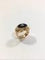 Bague 52 Bague Tank Or, Onyx Et Diamant 58 Facettes 986622
