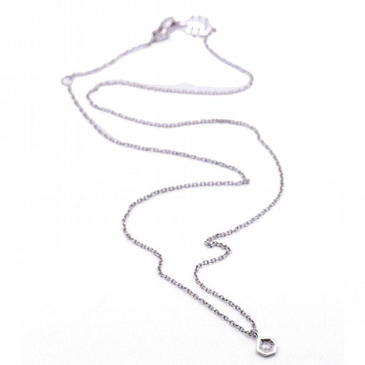 Necklace Necklace Brand MIMI White gold Diamond 58 Facettes D360386CS