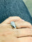Bague Bague jonc or blanc et diamants 58 Facettes