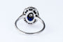 Bague Bague diamant saphir or blanc 58 Facettes BG250736-18