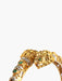 Bracelet Bracelet Têtes de lion Diamants Emeraudes 58 Facettes