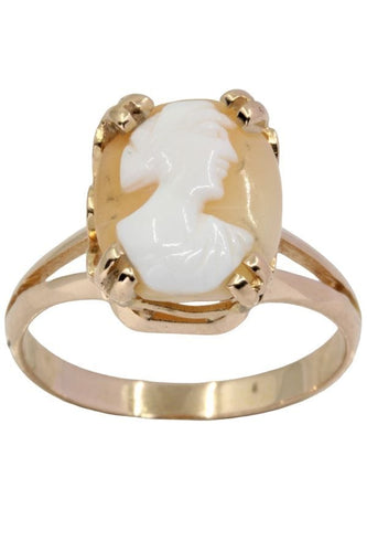 Bague BAGUE CAMÉE ANCIENNE 58 Facettes 047071