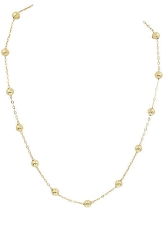 Collier COLLIER MODERNE BOULES 58 Facettes 054281