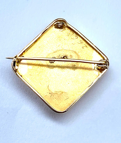 Broche Broche trèfle diamants Napoléon III 58 Facettes