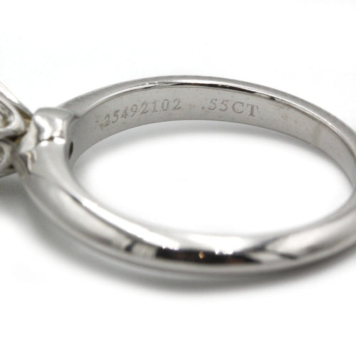 Bague Solitaire Tiffany & Co platine, diamant 58 Facettes 230103R
