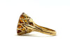 Ring 56 7.50 carat pink gold and citrine ring 58 Facettes 24/10-19