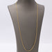 Necklace Chain necklace Yellow gold 58 Facettes E359223A