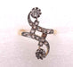 Ring 52 Old ring Yellow gold Diamonds 58 Facettes 12941