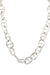 NAVY MESH SILVER NECKLACE NECKLACE 58 Facettes 041251