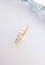 Bague 58 Bague Demi Alliance Diamants 0,60 ct Or Jaune 58 Facettes AA 1534