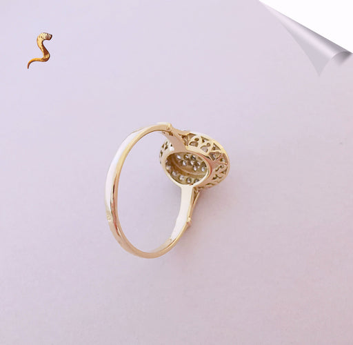 Bague 59.5 Bague Diamants Or Deux Tons 58 Facettes AA 1521