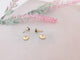 Boucles d'oreilles Boucles d'oreilles puces clous Saphirs Alpa Or 18 K 58 Facettes AA 1474