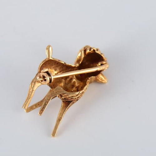 Broche Boucheron - Petite broche bélier 58 Facettes