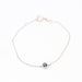 Bracelet Bracelet Or blanc Saphir Diamant 58 Facettes E359473