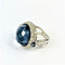 Bague 52 Bague en Or blanc, Pierre Noire & Diamants 58 Facettes 20400000642