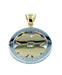 BVLGARI pendant. Tondo collection, gold and steel pendant 58 Facettes