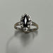 Ring 53 Marquise ring with sapphire and diamond 58 Facettes 20400000420