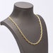 Necklace Articulated necklace in 18 carat gold 58 Facettes E360033