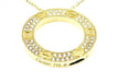 CARTIER necklace. LOVE collection, yellow gold and diamond necklace 58 Facettes