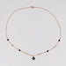 Collier Collier Or, Perles de culture et de Lapis lazuli 58 Facettes APCB-5248217