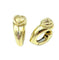 Boucles d'oreilles Piaget - Paire de boucles d’oreilles or jaune 58 Facettes