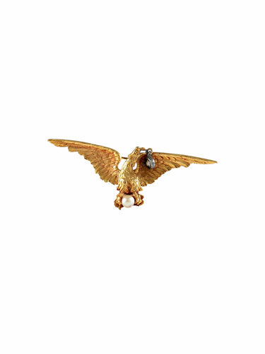 Broche Broche Aigle 58 Facettes