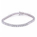 Bracelet Bracelet Rivière en Or Blanc et Diamants 58 Facettes D360613LF