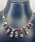 Collier Collier Grenat Péridot Améthyste 58 Facettes A 196