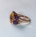 Ring Butterfly Ring citrine, amethysts, diamonds 58 Facettes 469