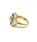 Bague Bague Style Art Déco or jaune saphirs et diamants 58 Facettes