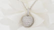 Collier Collier pendentif cœur en or blanc & diamants 58 Facettes 29969