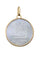 Pendentif MÉDAILLE VIERGE ANCIENNE NACRE 58 Facettes 053191