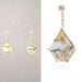 Earrings Gold Quartz Earrings, Diamonds 58 Facettes BO117
