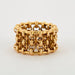 54 CHANEL ring - Yellow gold chain ring 58 Facettes
