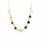 Collier Collier Or Jaune 9 Etoiles 58 Facettes