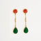 Boucles d'oreilles Boucles d'oreilles Corail sculpté 58 Facettes